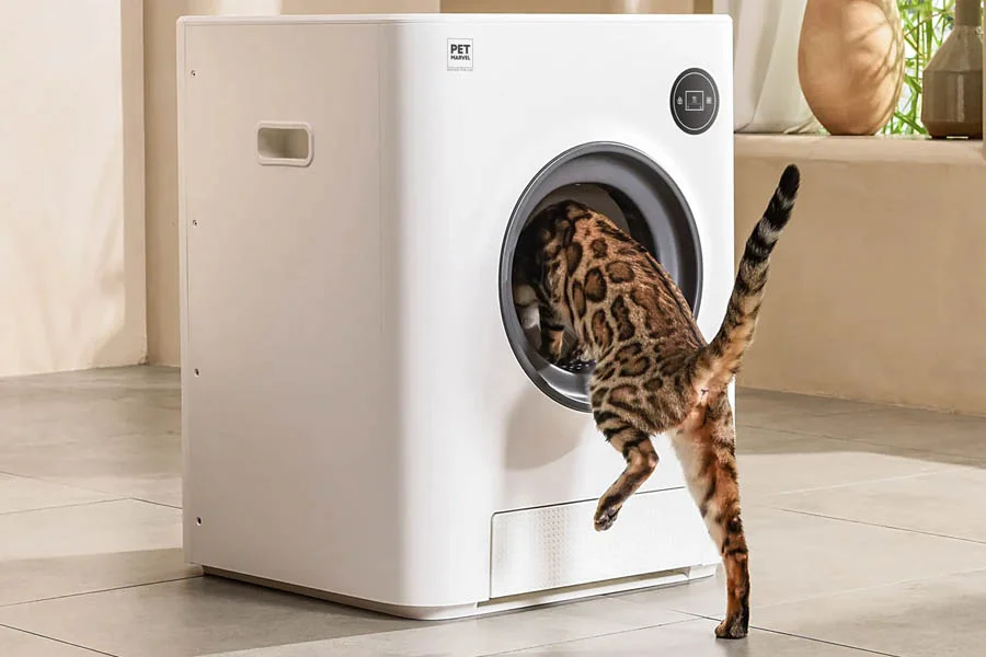 auto litter box cleaner