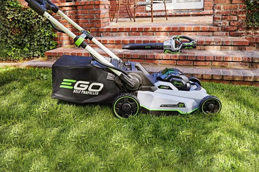 top rated battery lawn mower