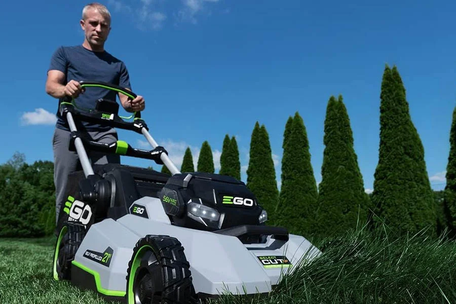 top rated cordless electric lawn mowers