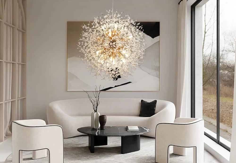 hanging globe chandelier