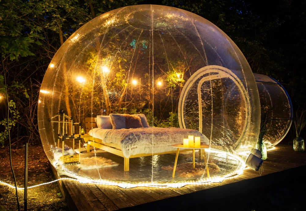 inflatable bubble tent camping